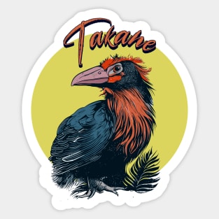 Takahe Sticker